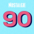 Nostalgie Belgique - Nostalgie 90 Logo