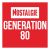 Nostalgie - Génération 80 Logo