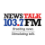 News Talk 103.7 FM - WEEO Logo