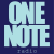 ONE NOTE radio Logo