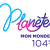 Planète 104,5 - CFGT-FM Logo