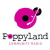 Poppyland Community Radio Logo