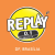 Playradios - REPLAY Brasília Logo