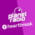 planet radio - planet plus heartbreak Logo