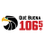 Que Buena 106.5 FM - KLNV Logo