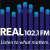 Real 102.1 - KFIM-LP Logo