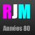 RJM Radio - RJM 80's Logo