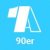 Radio 1A - 1A 90er Logo