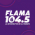 Radio Flama 104.5 Fm Logo