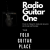 Radio Guitar One - The Folk Guitar Place Logo