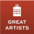Radio Monte Carlo - RMC Great Artists Logo