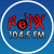 Relax 104.5 FM - XHARO Logo
