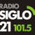 Siglo 21 FM 101.5 Logo