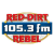 The Red Dirt Rebel 105.7 - KRBL-FM Logo
