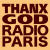 THANX GOD RADIO PARIS Logo