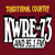 Traditional Country - KWRE Logo
