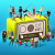Uni Radio 99.7 - XHUAX Logo