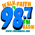 Walk by Faith Radio - K254CI Logo
