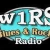 W1RS Blues & Rock's radio Logo