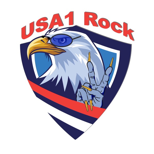 USA 1 Rock Logo