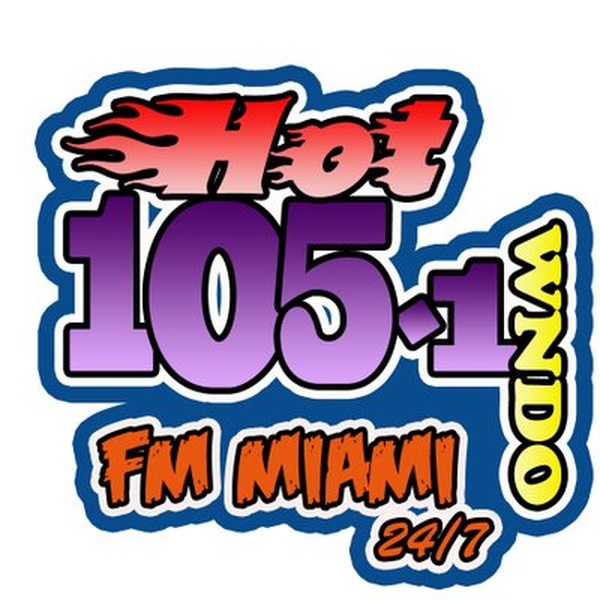 WNDO HOT 105.1 FM Logo
