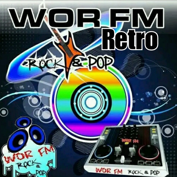 WOR FM - Retro Bogotá Rock y Pop Logo