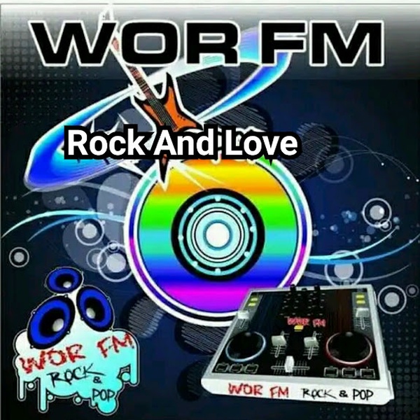 WOR FM Rock And Love Logo