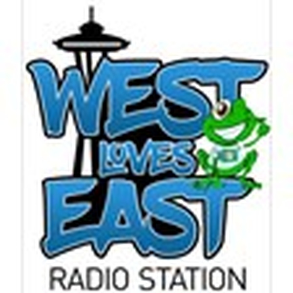 West Loves East Radio - West Love East Logo