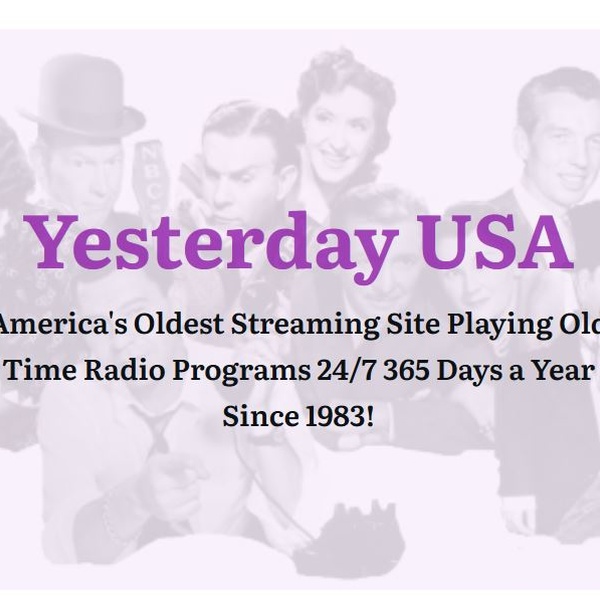 Yesterday USA Radio - Blue Logo